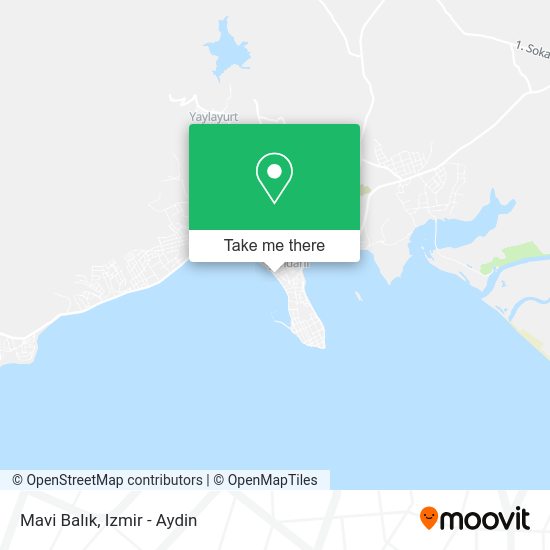 Mavi Balık map