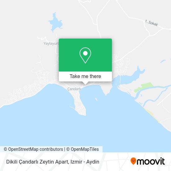 Dikili Çandarlı Zeytin Apart map