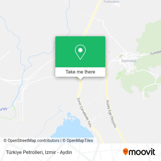 Türkiye Petrolleri map