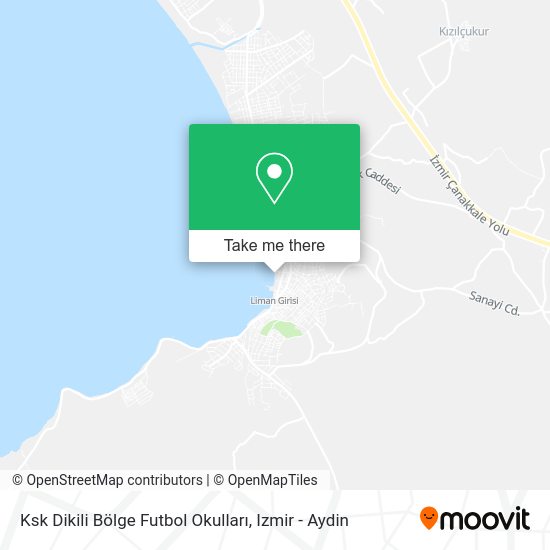 Ksk Dikili Bölge Futbol Okulları map