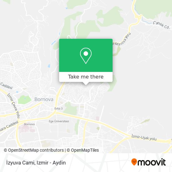 İzyuva Cami map
