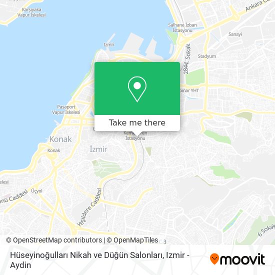 Hüseyinoğulları Nikah ve Düğün Salonları map