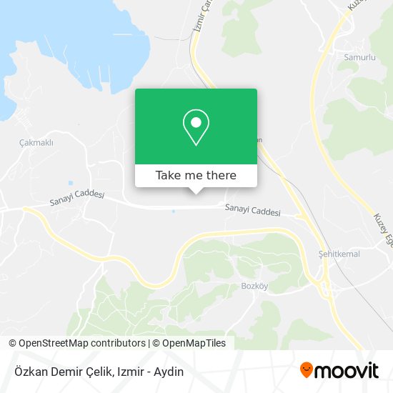 Özkan Demir Çelik map