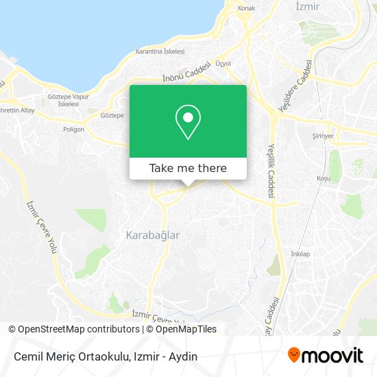 Cemil Meriç Ortaokulu map