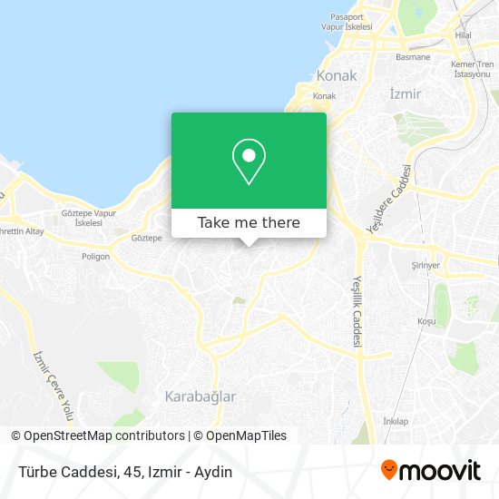 Türbe Caddesi, 45 map