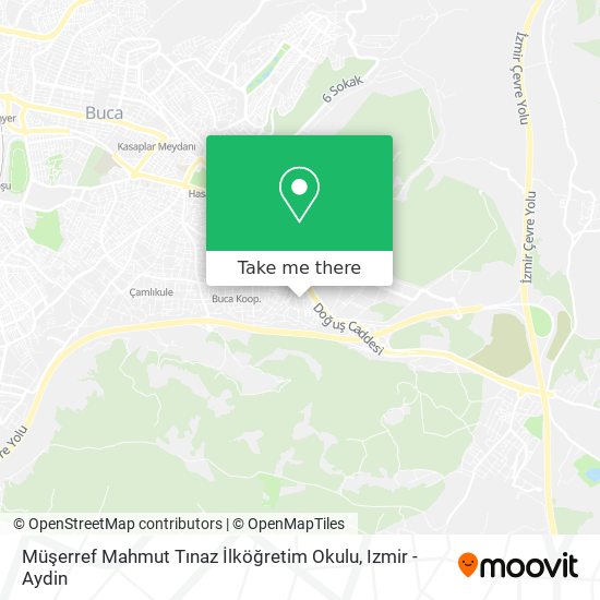 Müşerref Mahmut Tınaz İlköğretim Okulu map
