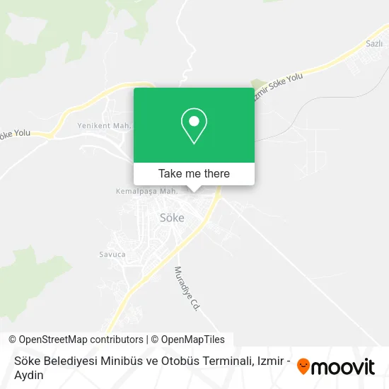 Söke Belediyesi Minibüs ve Otobüs Terminali map