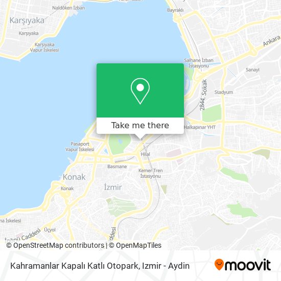 Kahramanlar Kapalı Katlı Otopark map