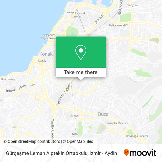 Gürçeşme Leman Alptekin Ortaokulu map