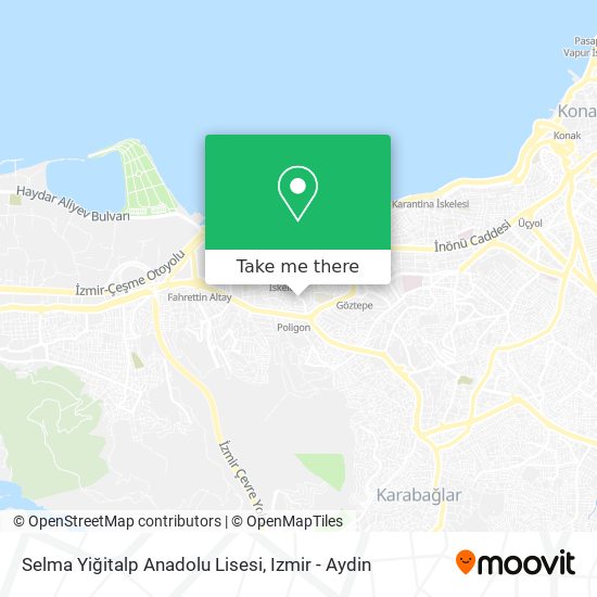 Selma Yiğitalp Anadolu Lisesi map