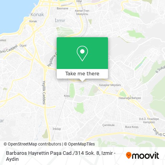 Barbaros Hayrettin Paşa Cad. / 314 Sok. 8 map