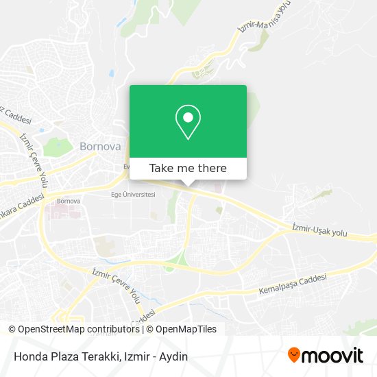 Honda Plaza Terakki map