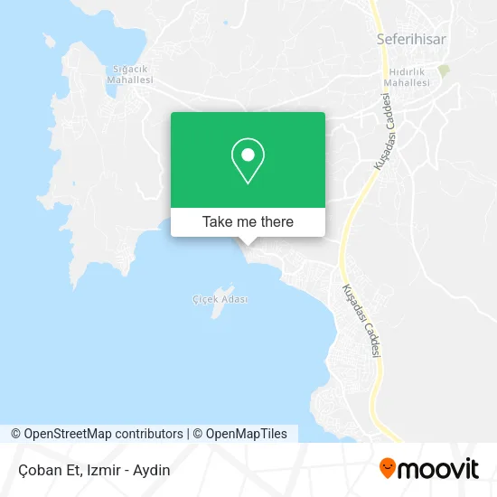 Çoban Et map
