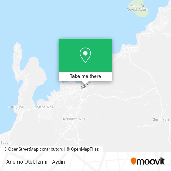 Anemo Otel map