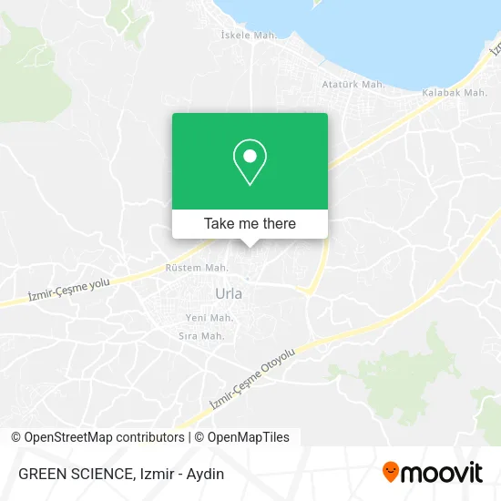 GREEN SCIENCE map
