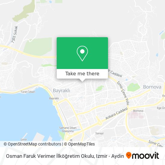 Osman Faruk Verimer İlköğretim Okulu map