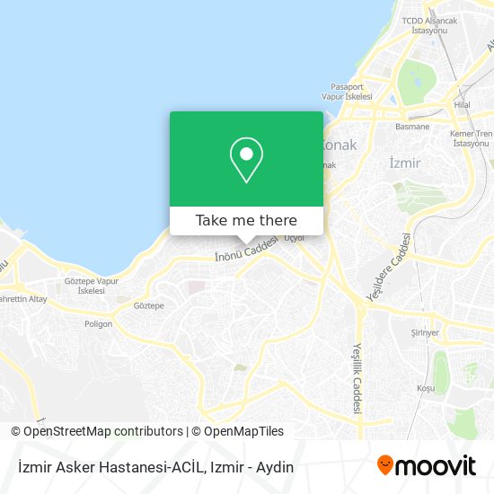 İzmir Asker Hastanesi-ACİL map