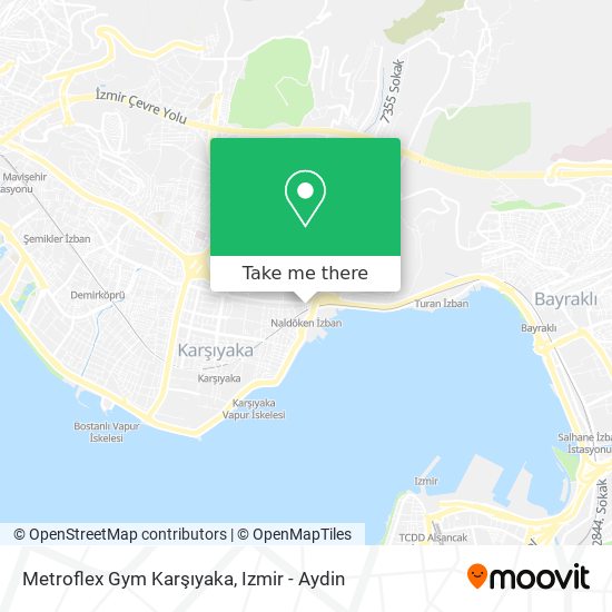 Metroflex Gym Karşıyaka map