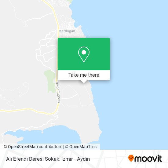 Ali Efendi Deresi Sokak map