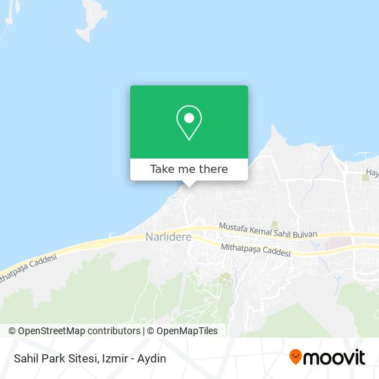 Sahil Park Sitesi map