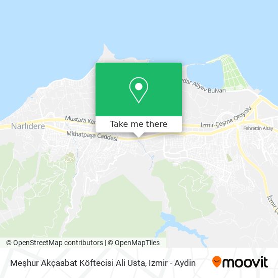 Meşhur Akçaabat Köftecisi Ali Usta map