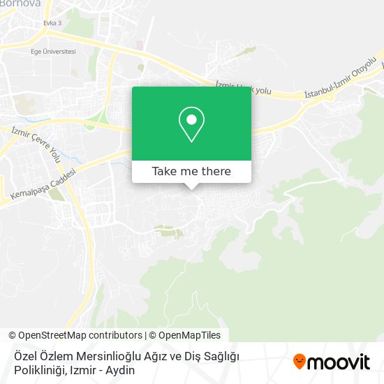 Özel Özlem Mersinlioğlu Ağız ve Diş Sağlığı Polikliniği map