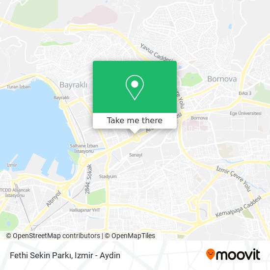 Fethi Sekin Parkı map