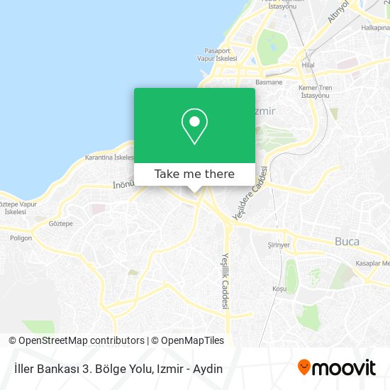 İller Bankası 3. Bölge Yolu map