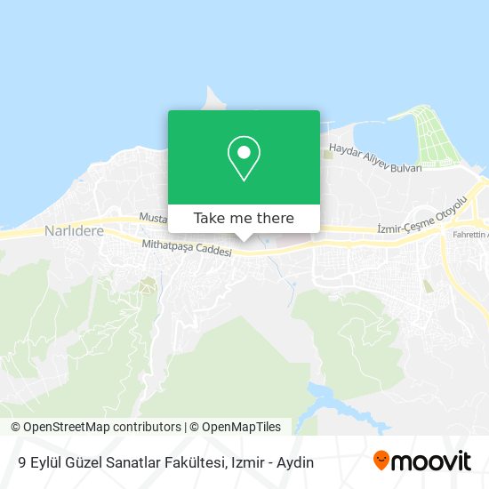 9 Eylül Güzel Sanatlar Fakültesi map