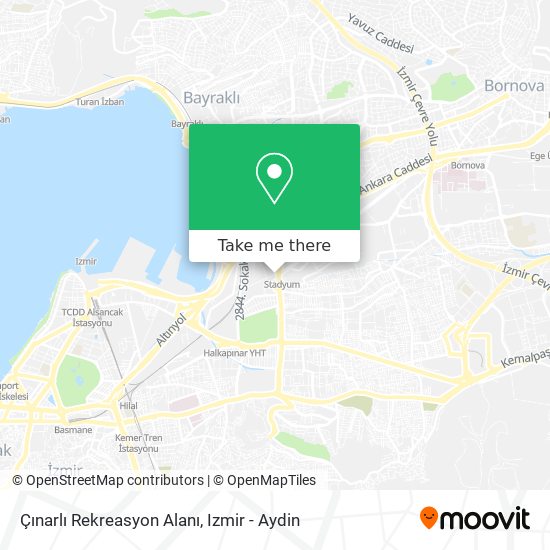 Çınarlı Rekreasyon Alanı map