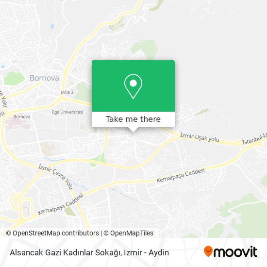 Alsancak Gazi Kadınlar Sokağı map