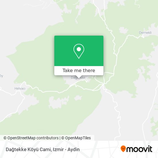Dağtekke Köyü Cami map