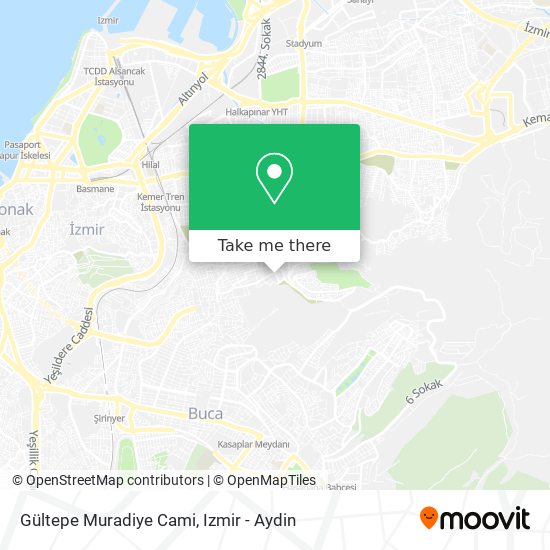 Gültepe Muradiye Cami map