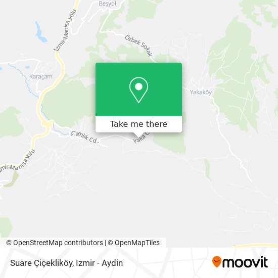 Suare Çiçekliköy map