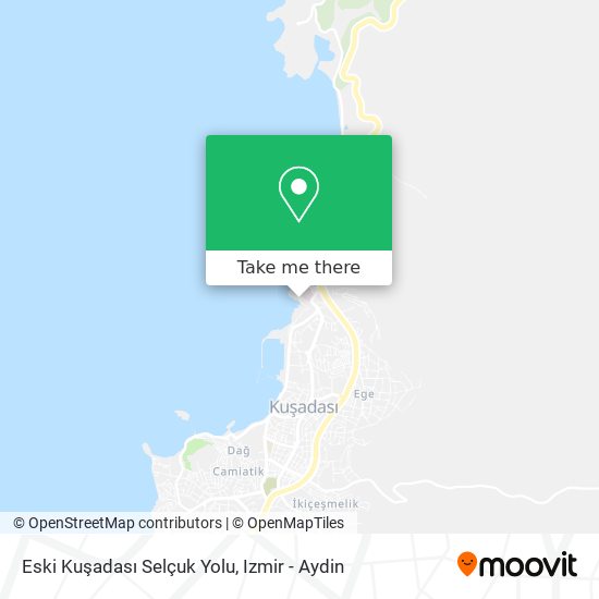 Eski Kuşadası Selçuk Yolu map
