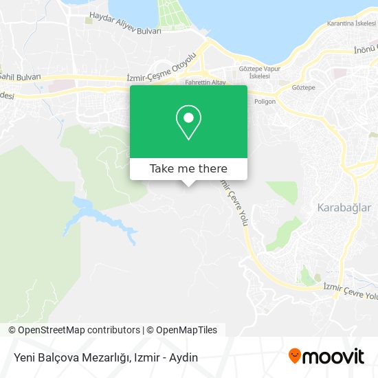 Yeni Balçova Mezarlığı map