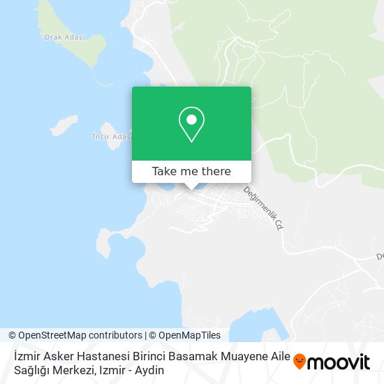 İzmir Asker Hastanesi Birinci Basamak Muayene Aile Sağlığı Merkezi map