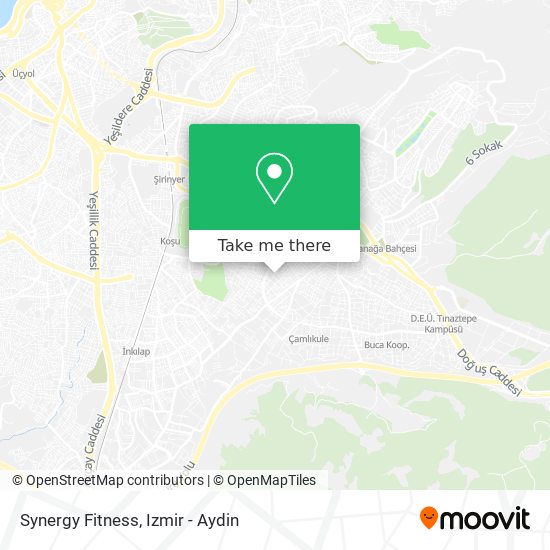 Synergy Fitness map