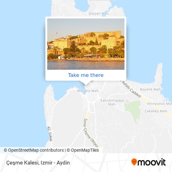 Çeşme Kalesi map