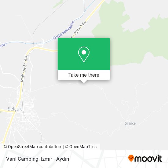 Varil Camping map