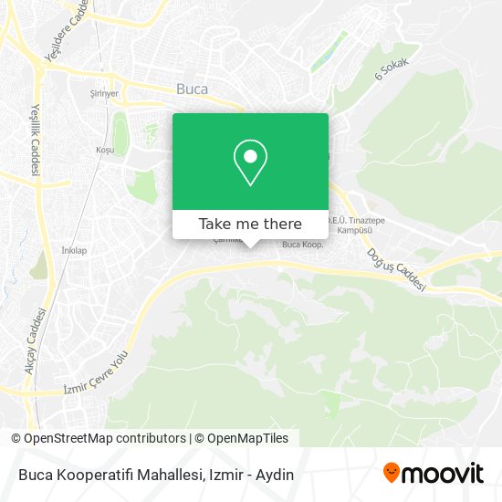 Buca Kooperatifi Mahallesi map