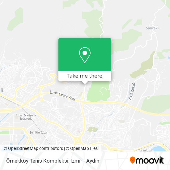 Örnekköy Tenis Kompleksi map