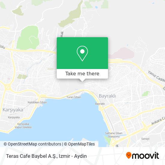 Teras Cafe Baybel A.Ş. map