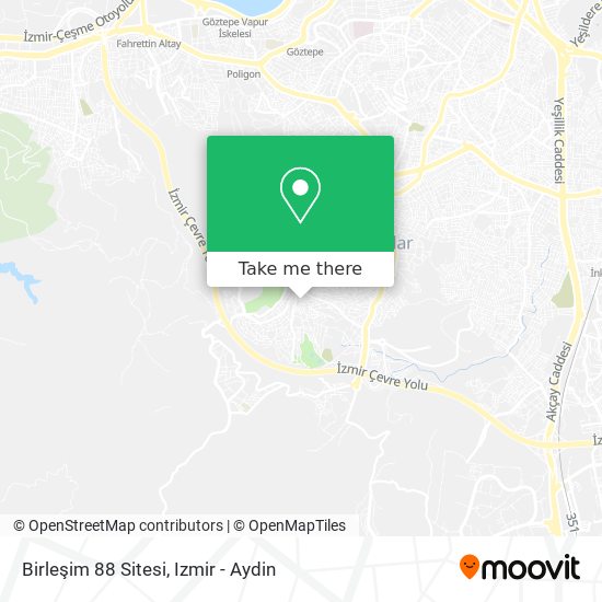 Birleşim 88 Sitesi map