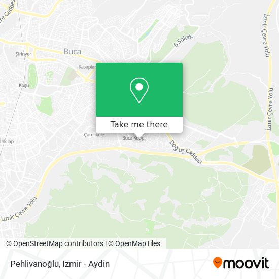 Pehlivanoğlu map