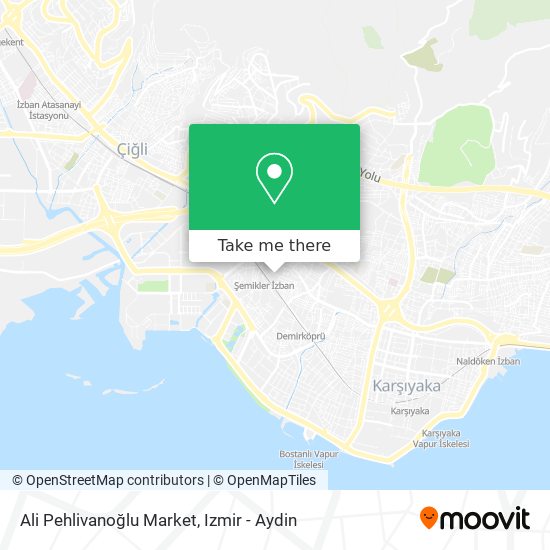 Ali Pehlivanoğlu Market map