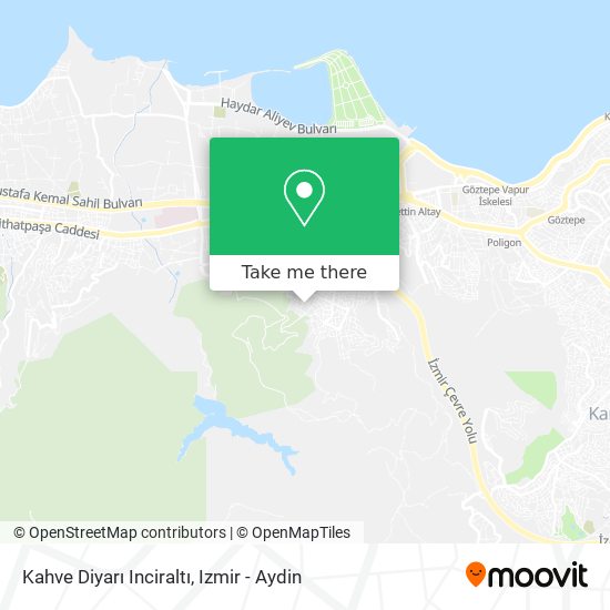 Kahve Diyarı Inciraltı map