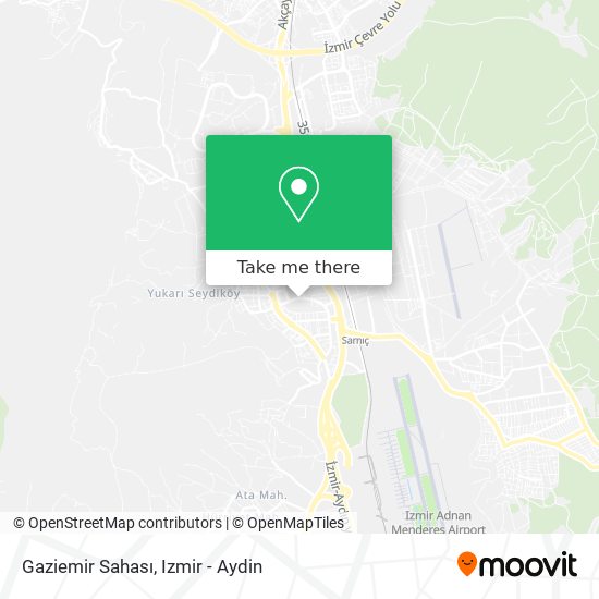 Gaziemir Sahası map