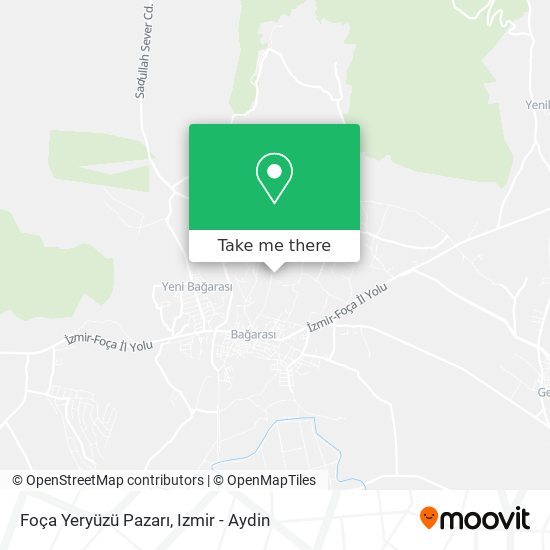 Foça Yeryüzü Pazarı map