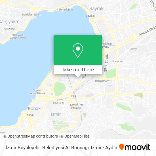 İzmir Büyükşehir Belediyesi At Barınağı map
